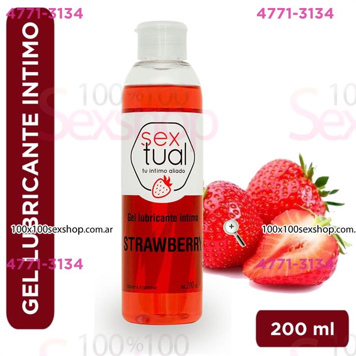 Cód: CA CR T FRU200 - Gel estimulante sabor frutilla 200ml - $ 10400
